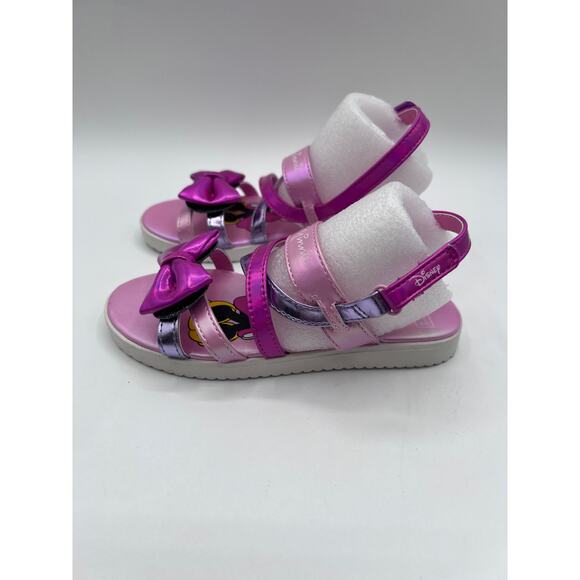 Tucker Tate X DISNEY Minnie Mouse Bow Strappy Sandal Toddler Girls Size 11M NEW! - Picture 5 of 10